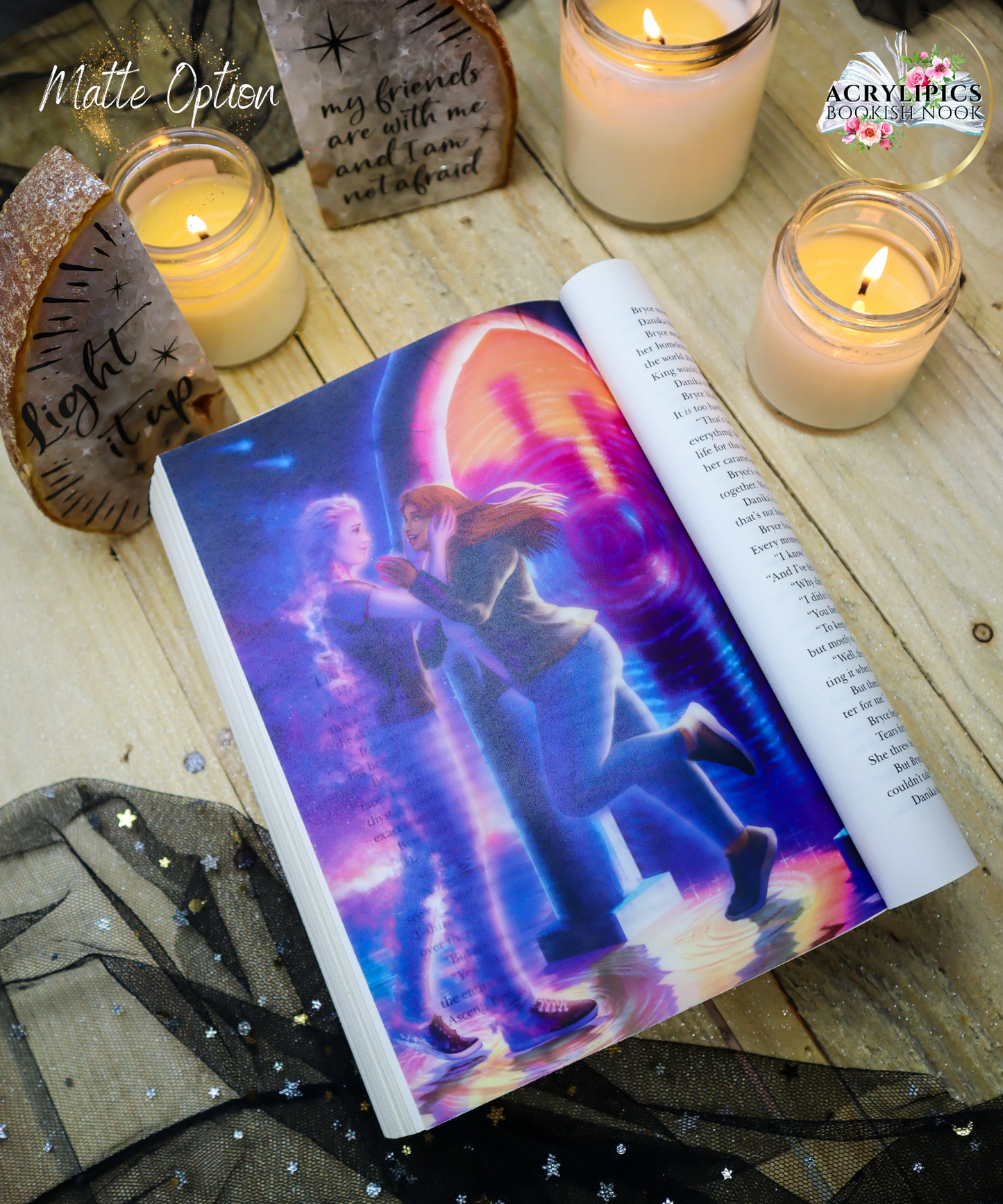 Crescent City House of Earth and Blood Page Overlay FOR US STANDARD PAPERBACK