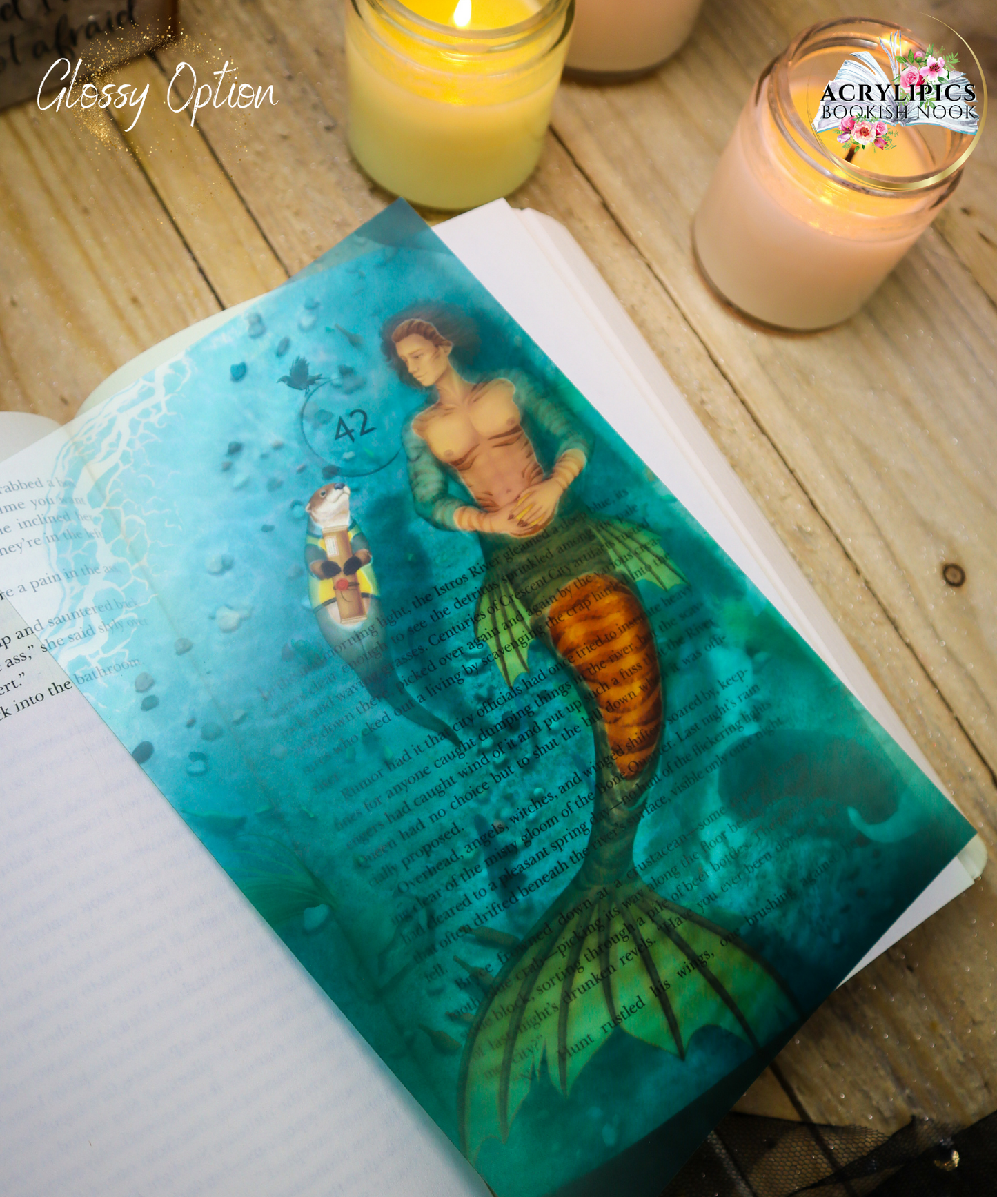Crescent City House of Earth and Blood Page Overlay FOR US STANDARD PAPERBACK
