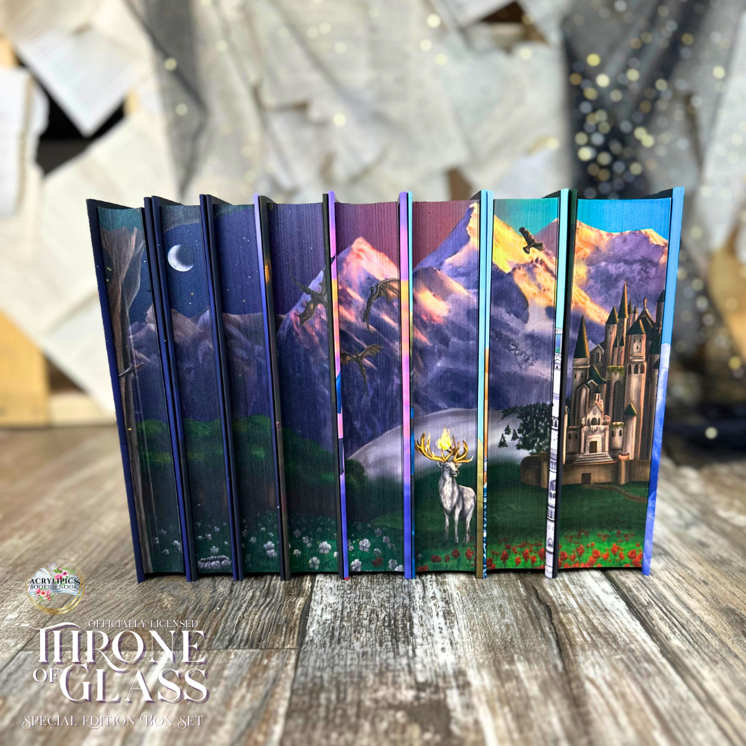 Throne of Glass Series by Sarah J. Maas - Special Edition Box Set - Ba