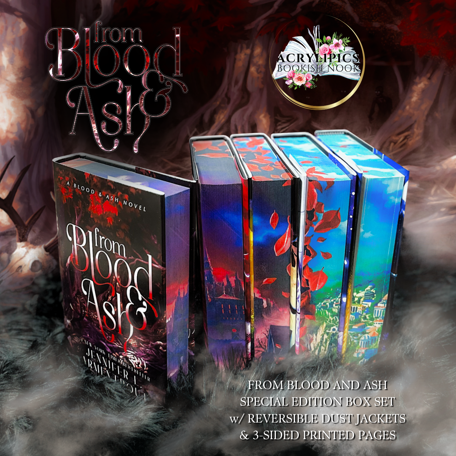 From Blood and Ash by Jennifer L. Armentrout - Special Edition Box Set -  SHIPS BY THE END OF MARCH