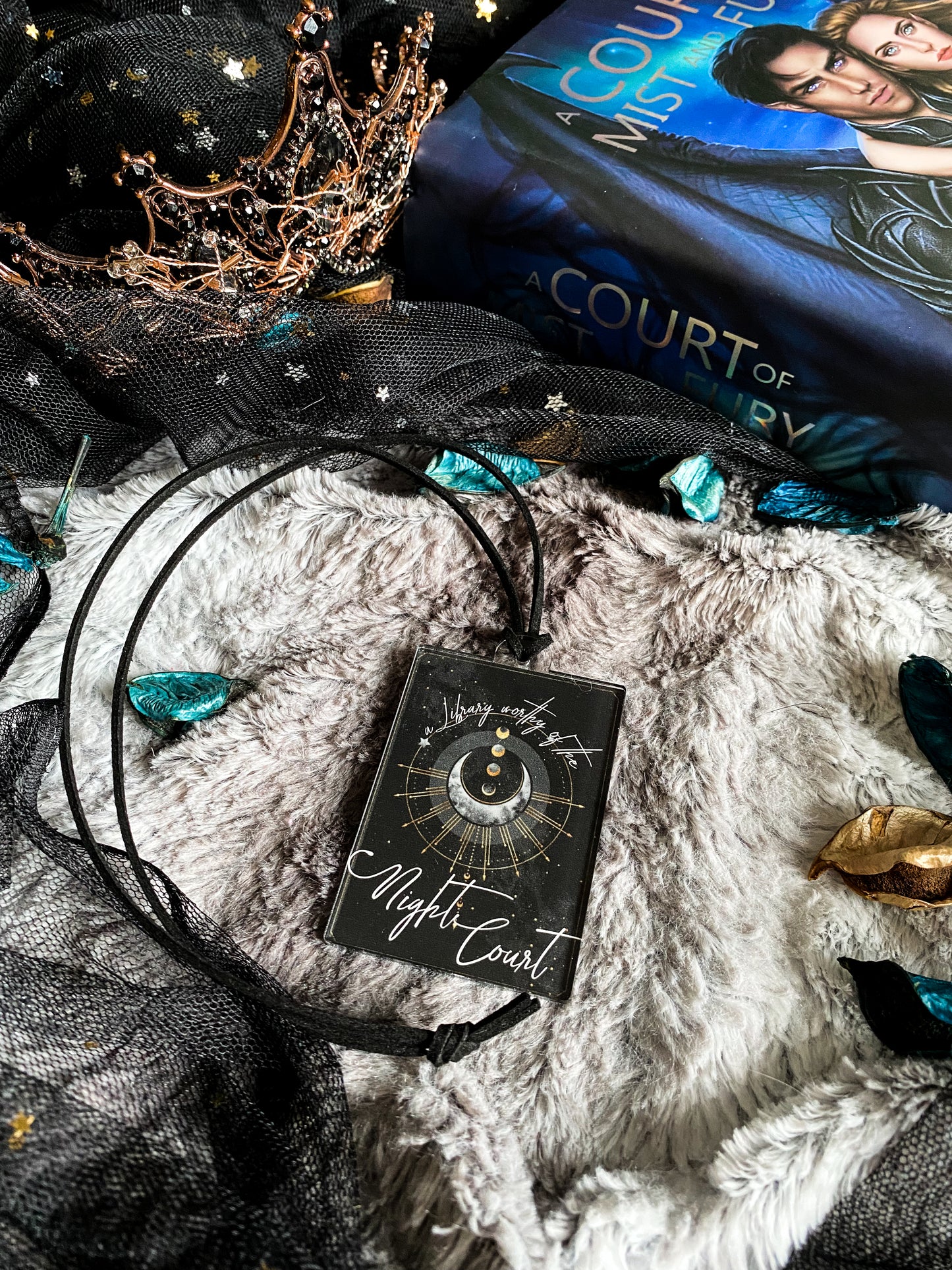 ACOTAR Book Charms / Book Marks - A Court of Thorns and Roses Series - Officially licensed by Sarah J. Maas