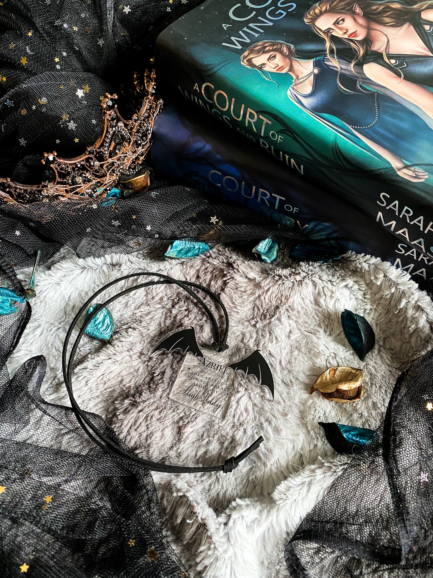 ACOTAR Book Charms / Book Marks - A Court of Thorns and Roses Series - Officially licensed by Sarah J. Maas