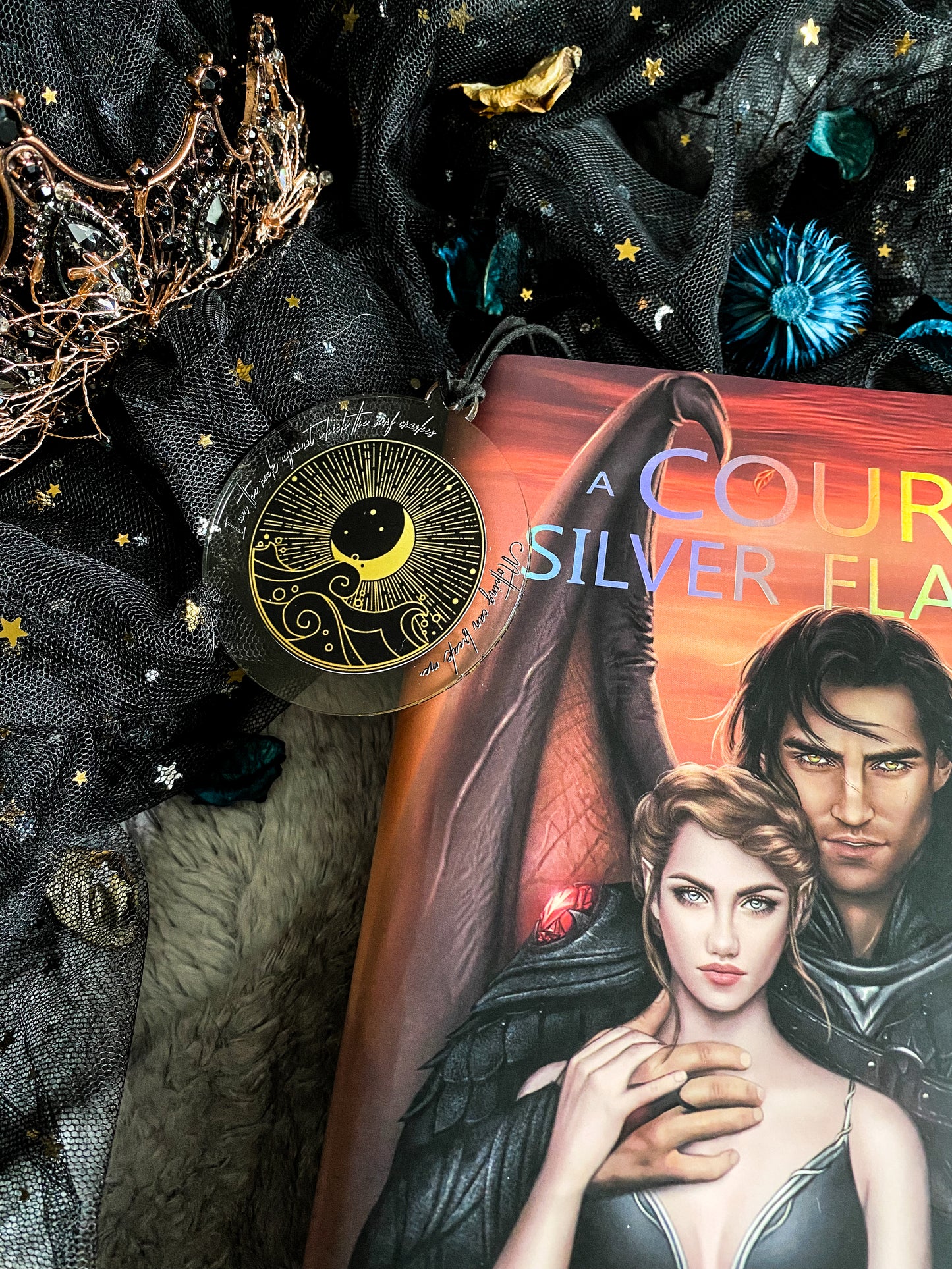 ACOTAR Book Charms / Book Marks - A Court of Thorns and Roses Series - Officially licensed by Sarah J. Maas