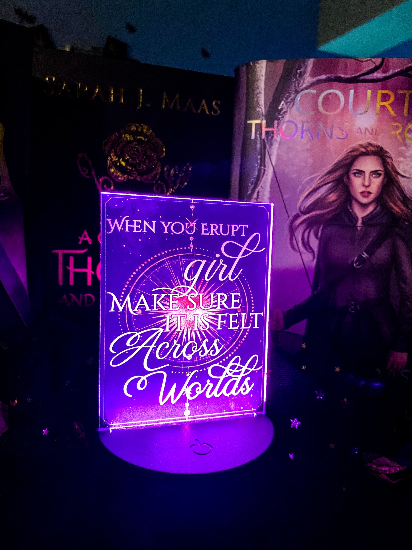 Light Up Bases & Designs - Officially licensed by Sarah J. Maas