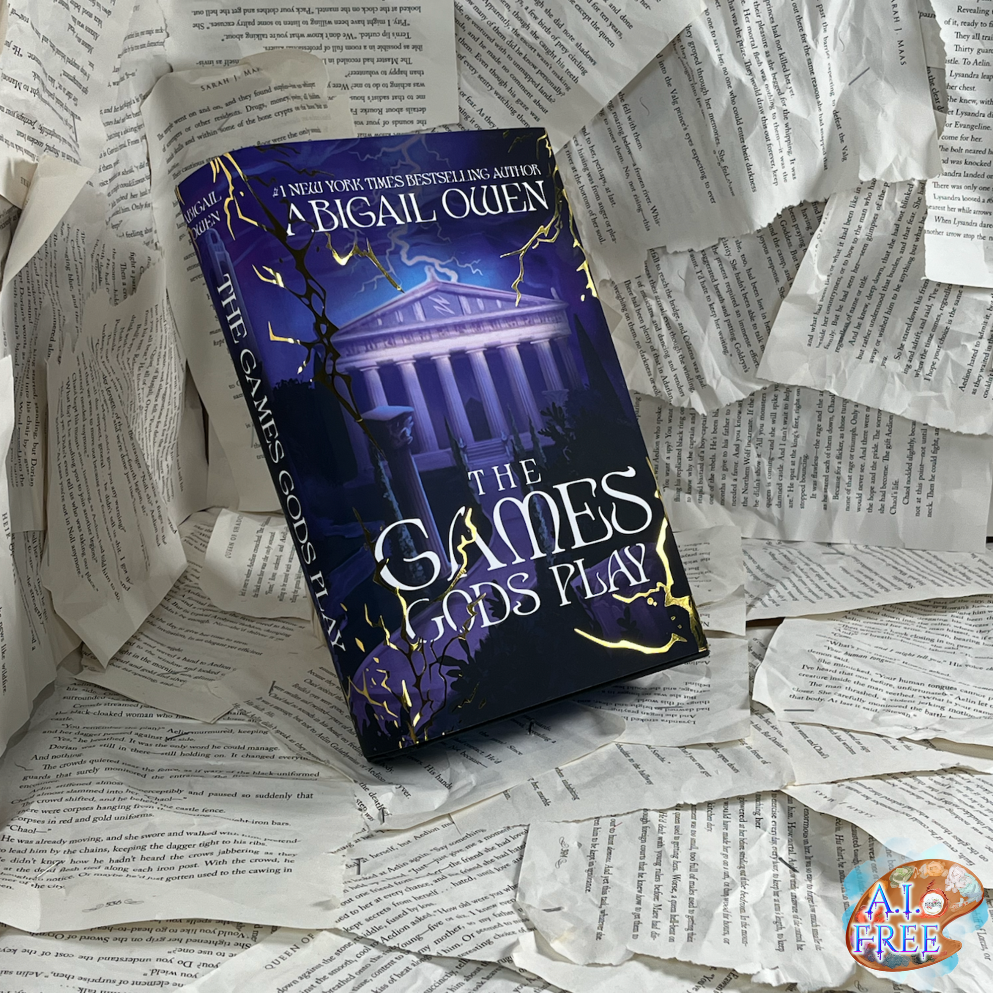 The Games Gods Play by Abigail Owen Special Edition - SHIPS BY THE END OF OCTOBER