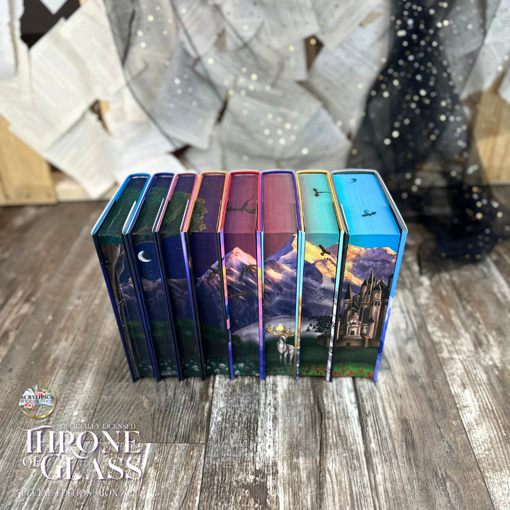 Throne of Glass Series by Sarah J. Maas - Special Edition Box Set Pre ...