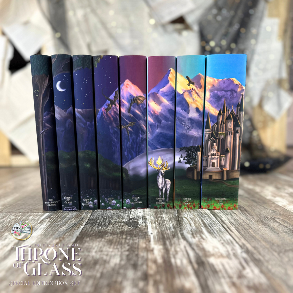 Throne of Glass Series by Sarah J. Maas - Special Edition Box Set - Ba ...