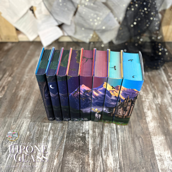 Throne of Glass Series by Sarah J. Maas - Special Edition Box Set Pre ...