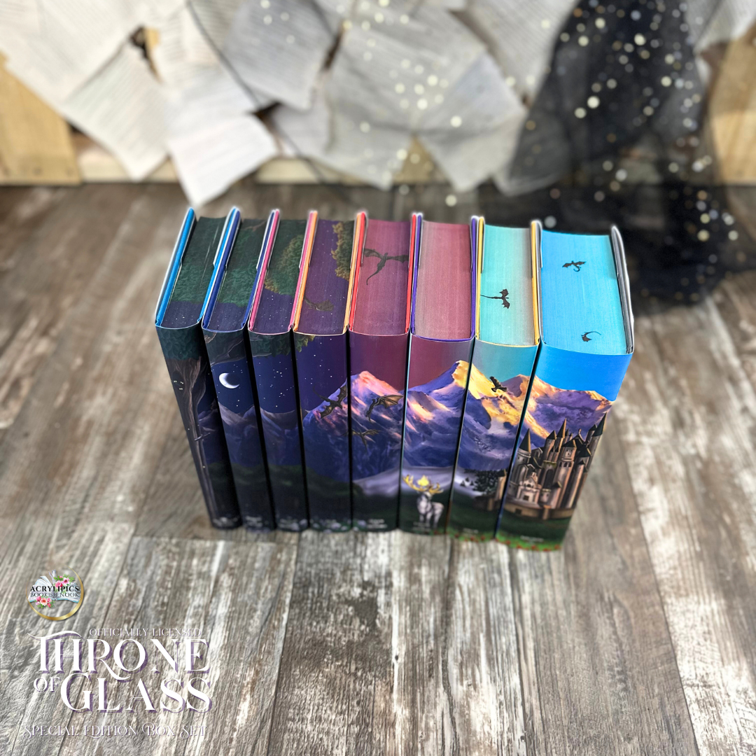 Throne of Glass Series by Sarah J. Maas - Special Edition Box Set Pre-Order