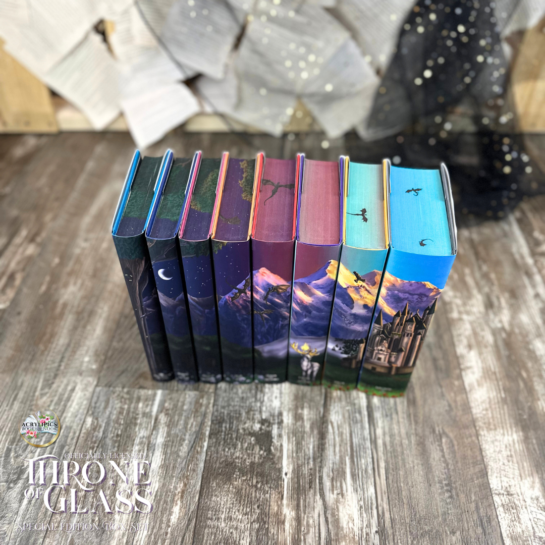 Throne of Glass Series by Sarah J. Maas Special Edition Box Set Pre