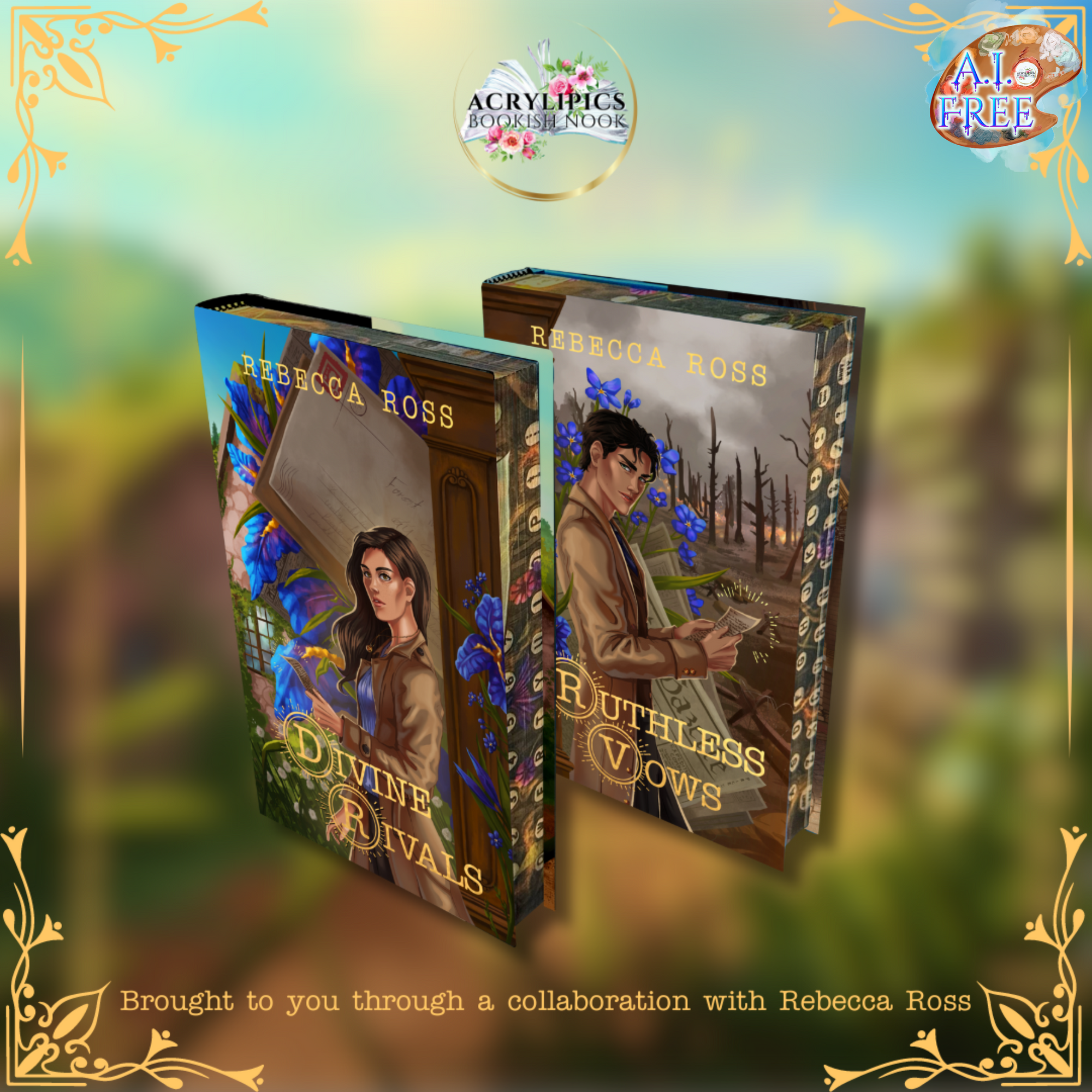 Divine Rivals & Ruthless Vows by Rebecca Ross - Special Edition Set - SHIPS BY THE END OF SEPTEMBER