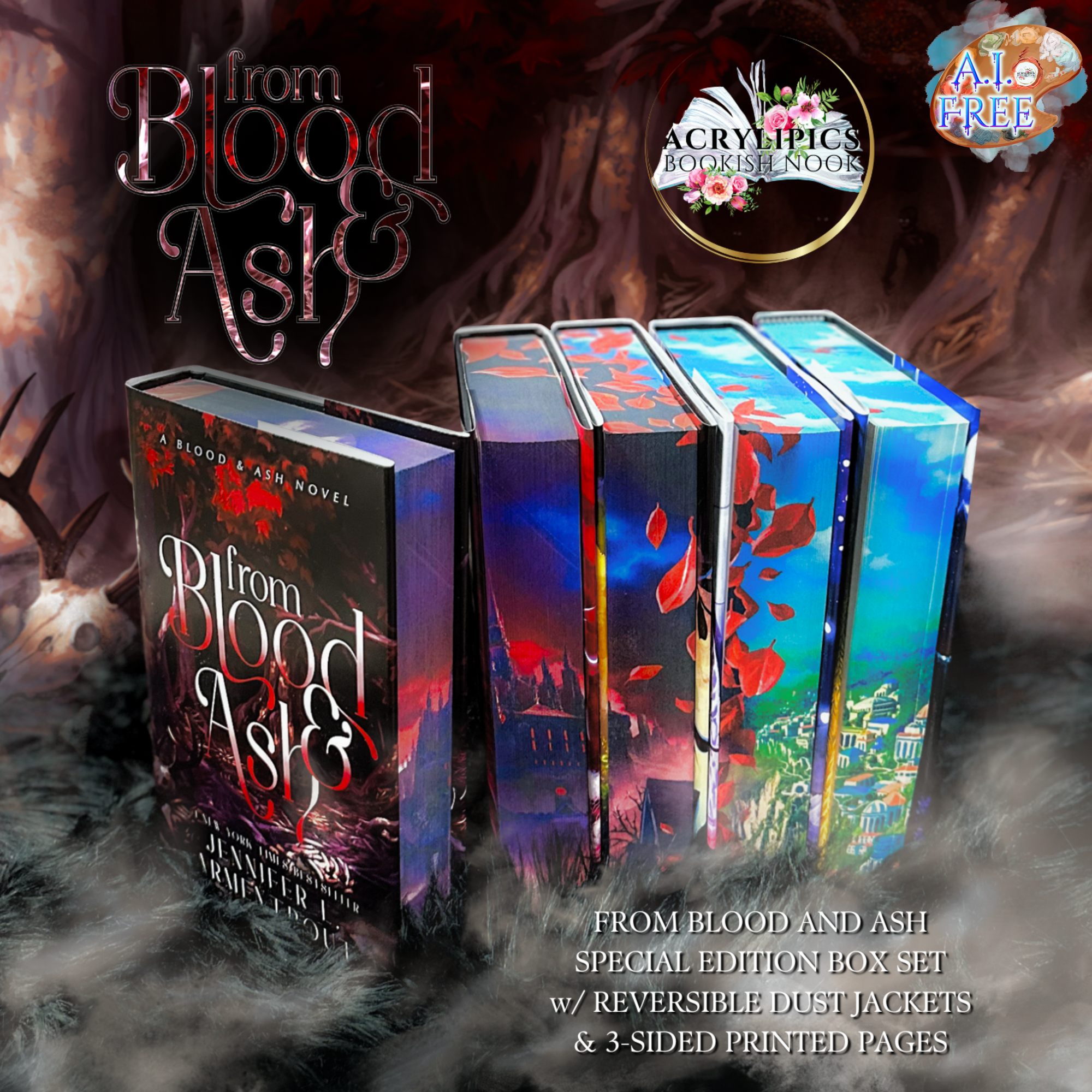 From Blood and Ash by Jennifer L. Armentrout - Special Edition Box Set - SHIPS BY THE END OF SEPTEMBER
