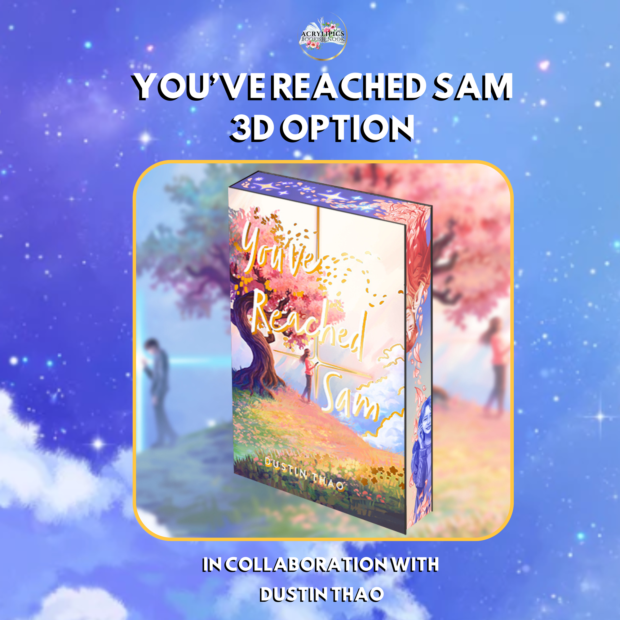 You've Reached Sam 3D by Dustin Thao - 3D Special Edition - 3D PATENT PENDING TECHNOLOGY - SHIPS BY THE END OF AUGUST