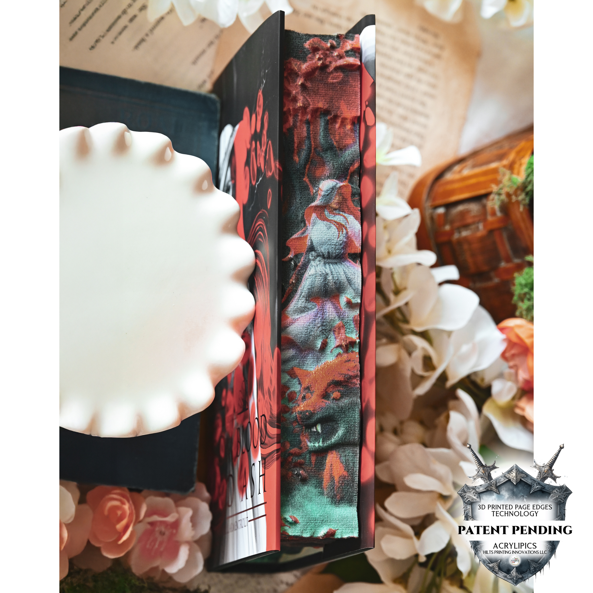 3D PRINTED PAGES From Blood and Ash by Jennifer L. Armentrout - 3D PATENT PENDING TECHNOLOGY - SHIPS BY THE END OF OCTOBER