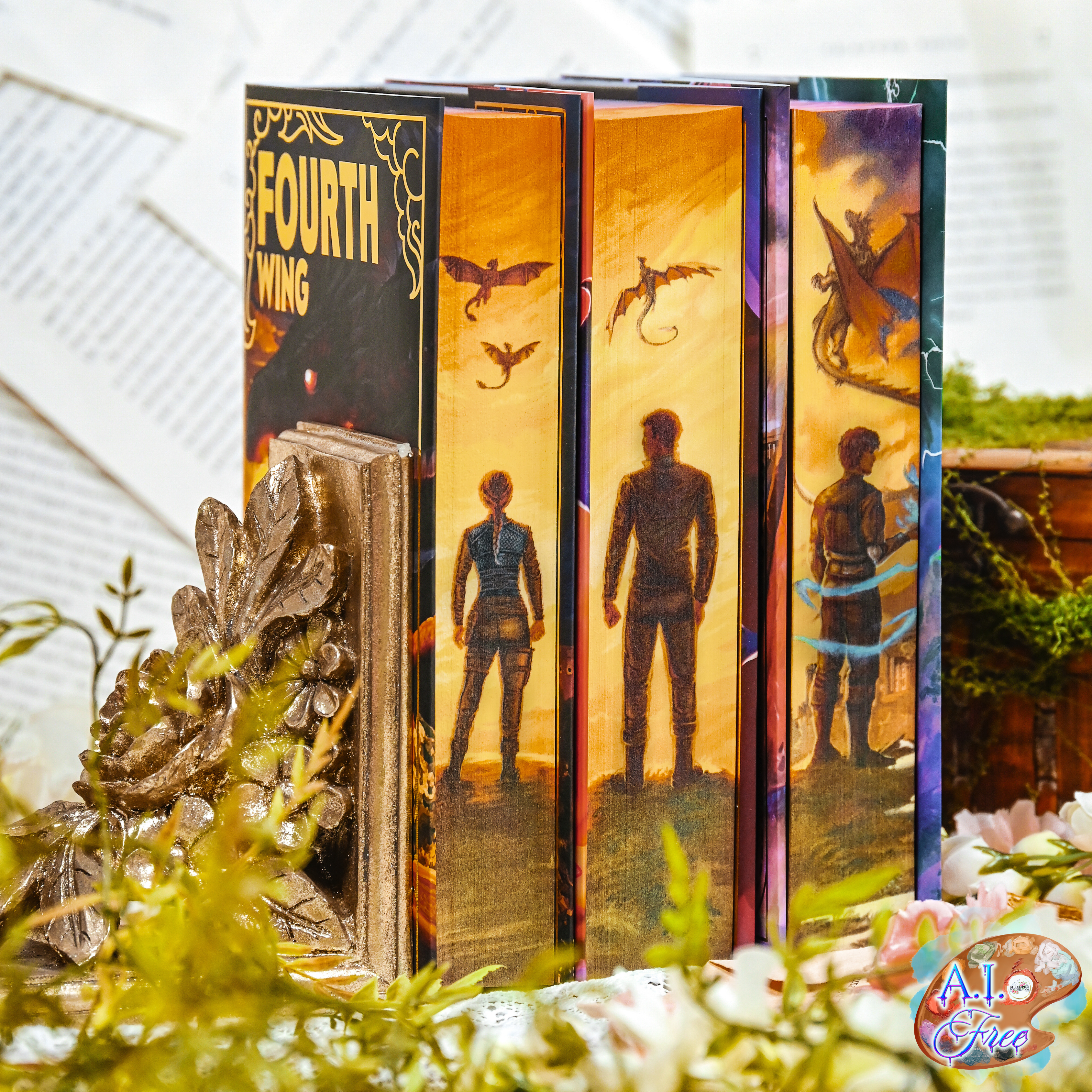 MEGA SALE: EMPYREAN Special Edition Set: Fourth Wing, Iron Flame, and Onyx Storm by Rebecca Yarros - SHIPS BY THE END OF MAY