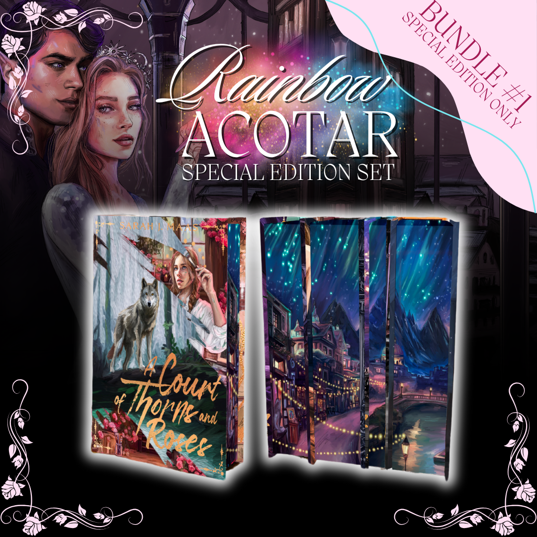 Rainbow ACOTAR Special Edition Book Box Set - Bundle #1 (No Overlays) - Batch 1: Ships End of Jan. 2025