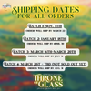 Throne of Glass Series by Sarah J. Maas - Special Edition Box Set - Batch 4: Ships by AUGUST 31