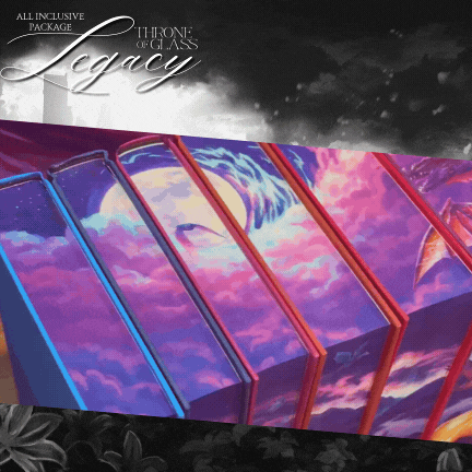 TOG LEGACY (OPTION 2: SCENES DUST JACKETS) by Sarah J. Maas - Throne of Glass Special Edition Box Set - SHIPS BY THE END OF JUNE