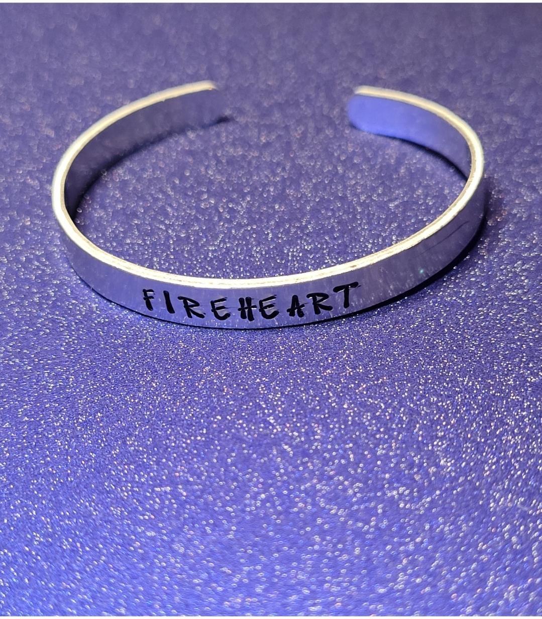 Throne of Glass Silver Aluminum Cuff Bracelets - Officially Licensed by Sarah J. Maas