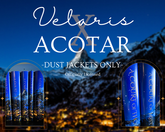 Velaris Special Edition Dust Jackets ONLY (NO books included) for US Standard Hardcovers