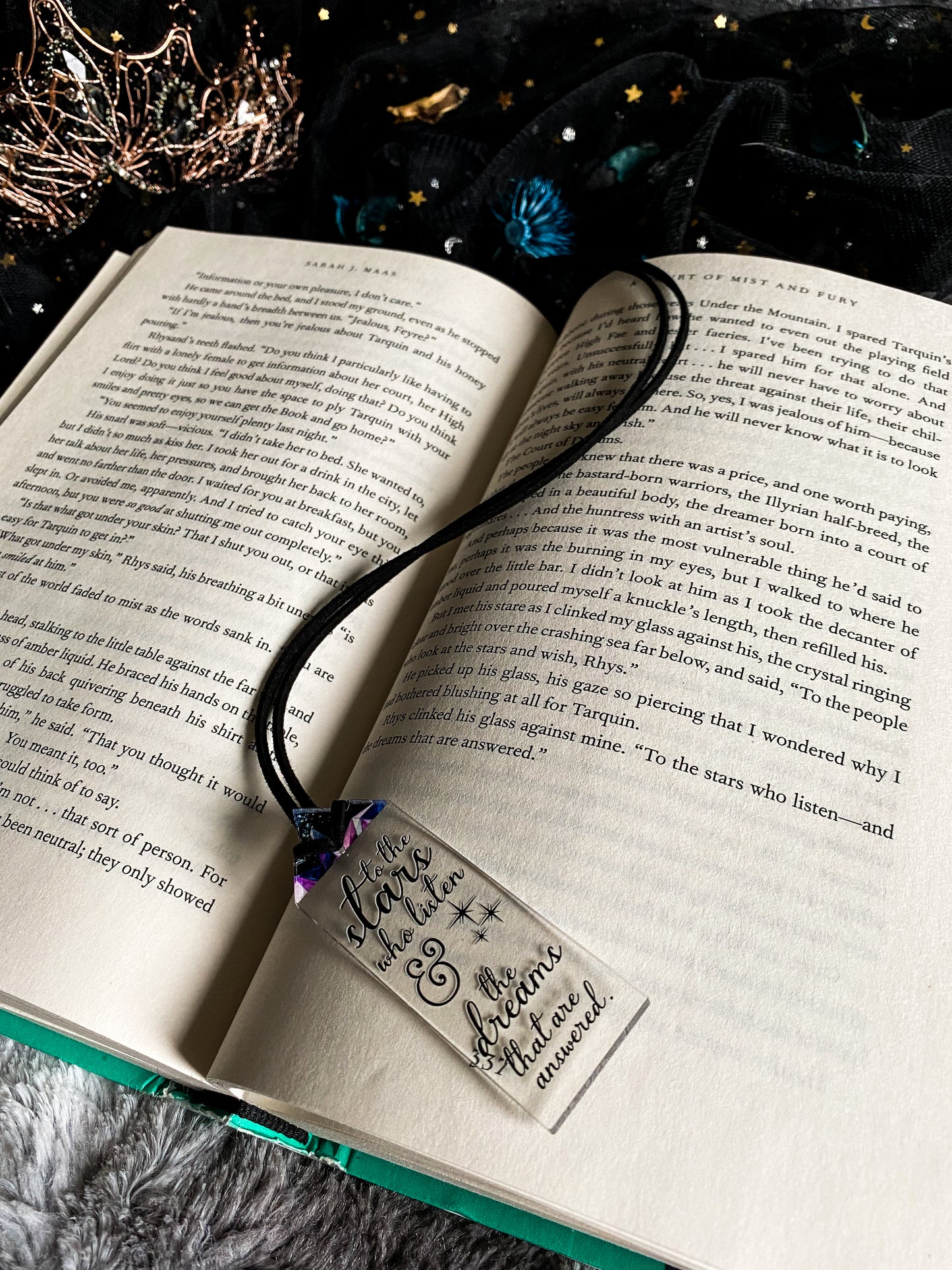 ACOTAR Book Charms / Book Marks - A Court of Thorns and Roses Series - Officially licensed by Sarah J. Maas