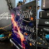"You could be great / Rattle the stars" - Throne of Glass Series - Freestanding Bookshelf / Desktop Acrylic Accessory - Officially licensed by Sarah J. Maas - D26