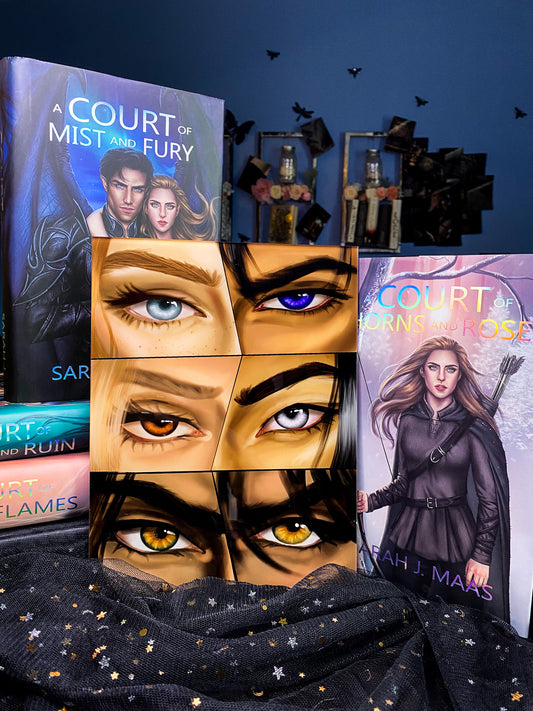 Eyes of the Inner Circle - A Court of Thorns and Roses Series - Stickable Acrylic Poster - Officially licensed by Sarah J. Maas - FA38