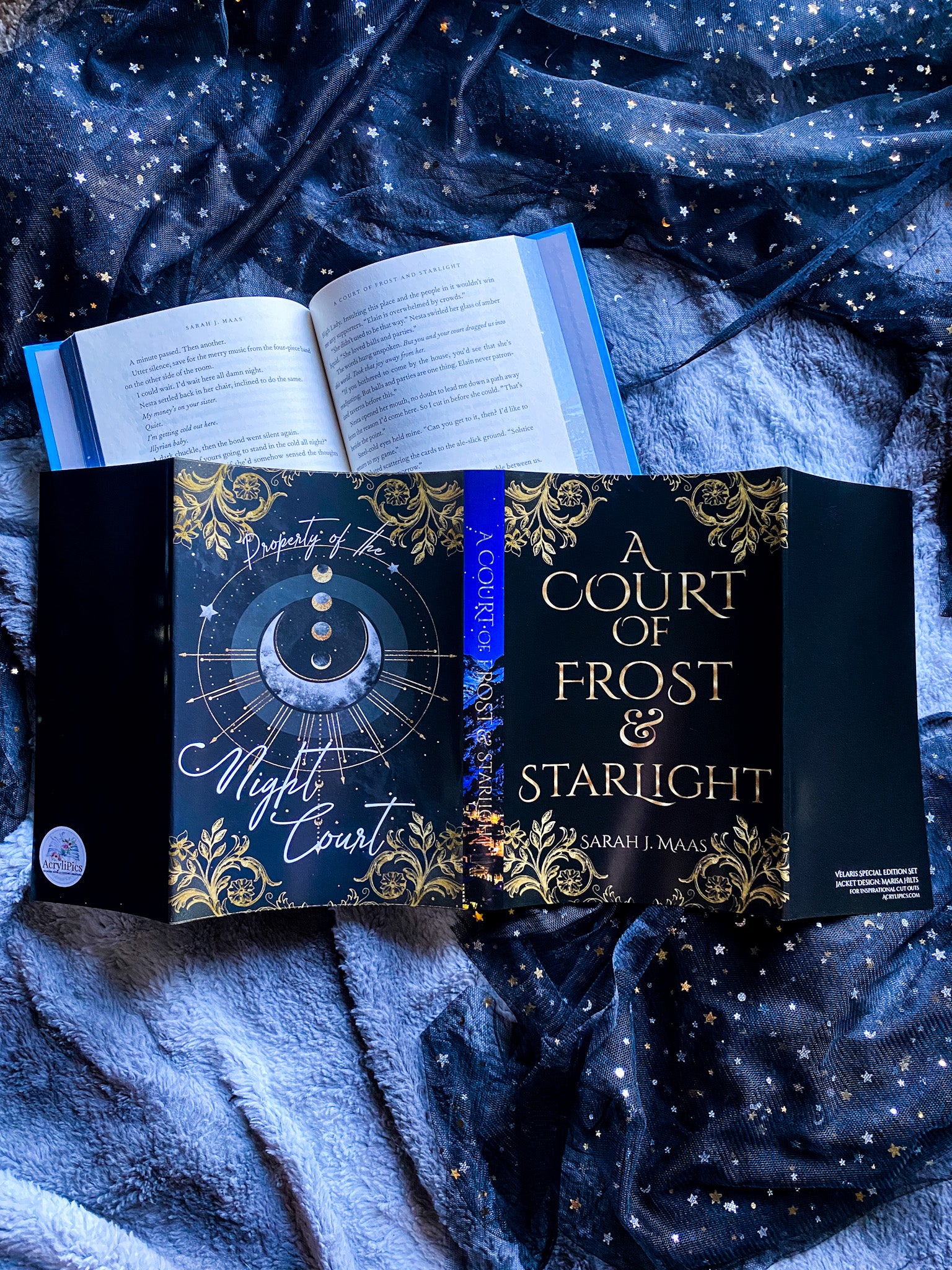 ACOTAR Velaris Special Edition Book Set A Court of Thorns and