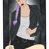 Danika Fendyr Tarot - Fan Art by Becky Fuller - Crescent City - Stickable Acrylic Poster - Officially licensed by Sarah J. Maas - FA43